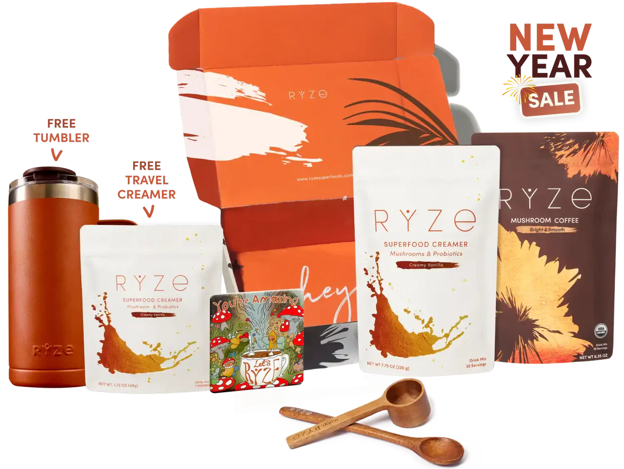 RYZE n Shine Bundle (Coffee + Creamer) Bright 62